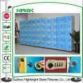 Six Tier Storage Lockers ABS Plastic Locker